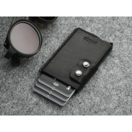 Funky RFID pénztárca - fekete