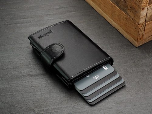 Solo RFID pénztárca - Fekete