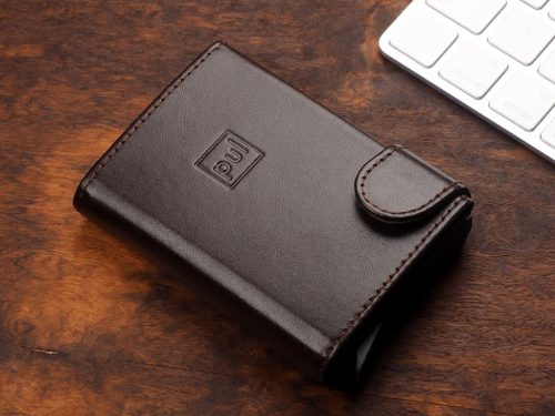 Oxford RFID pénztárca - barna