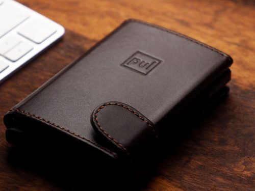 Oxford RFID pénztárca - barna