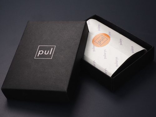 Boston RFID pénztárca - barna