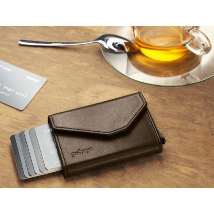 Raven RFID pénztárca - barna
