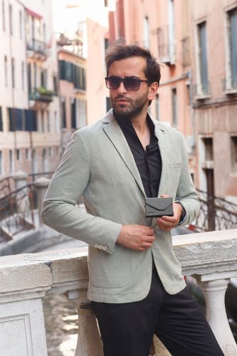 Raven RFID pénztárca - barna