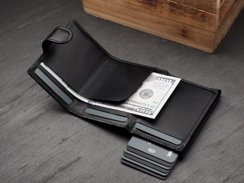 Soho RFID pénztárca - Fekete