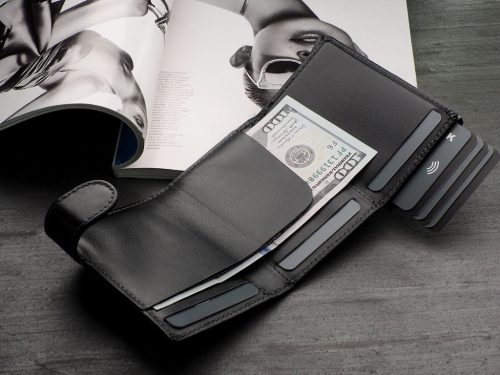 London RFID pénztárca - fekete