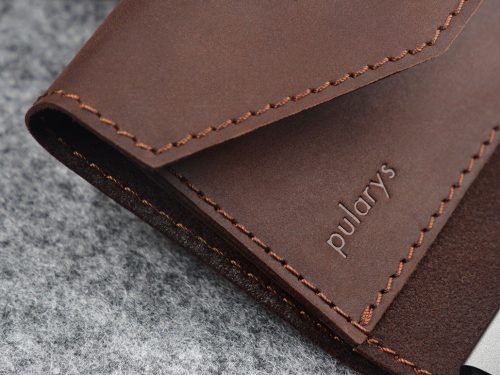 Porter RFID pénztárca - Hunter Leather - Barna