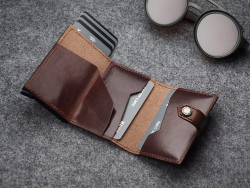 Hiker RFID pénztárca - barna