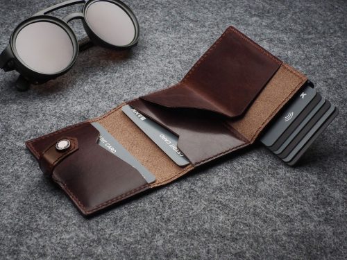 Hiker RFID pénztárca - barna