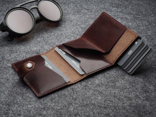 Hiker RFID pénztárca - barna