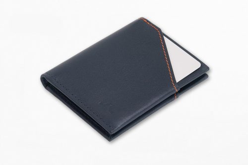 ROIK City Blue Navy - slim pénztárca