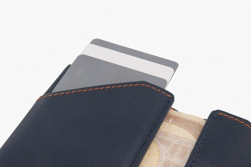 ROIK City Blue Navy - slim pénztárca