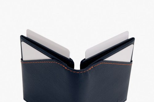 ROIK City Blue Navy - slim pénztárca