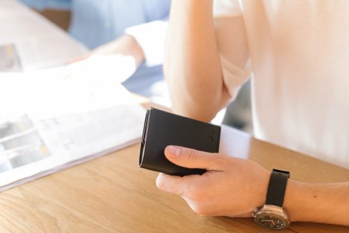 ROIK Town Black pénztárca