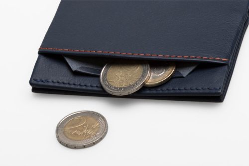 ROIK Avenue Blue Navy - slim férfi pénztárca