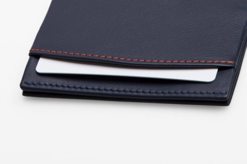 ROIK Avenue Blue Navy - slim férfi pénztárca