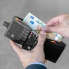 KLIK Minimal Coin Zip Slim Wallet