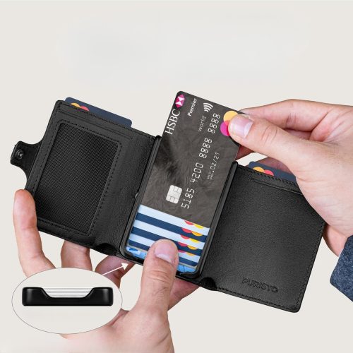 KLIK Minimal Coin Slim Wallet XL