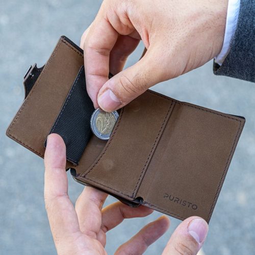 KLIK Minimal Coin Slim Wallet