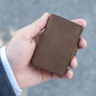 KLIK Minimal Coin Zip Slim Wallet
