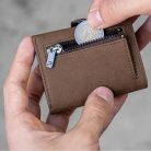 KLIK Minimal Coin Zip Slim Wallet