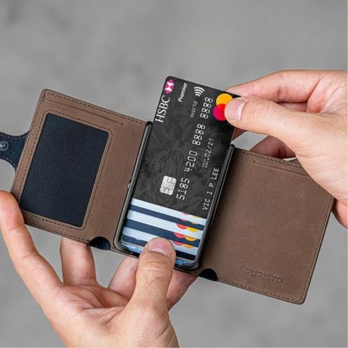 KLIK Minimal Coin Slim Wallet XL