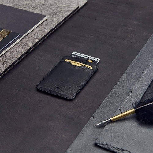 Chelsea Black Slim Kártyatartó