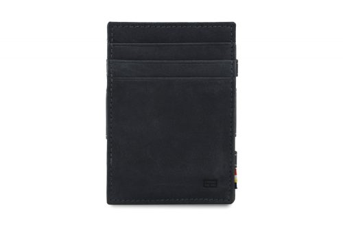 Magic Wallet Essenziale Coins Carbon Black