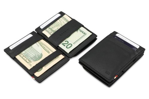 Magic Wallet Essenziale Coins Raven Black