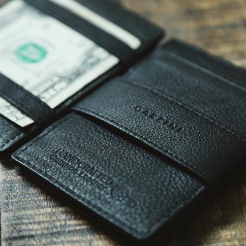 Magic Wallet Essenziale Coins Raven Black