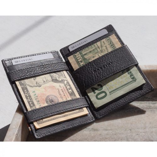 Magic Wallet Essenziale Coins Raven Black