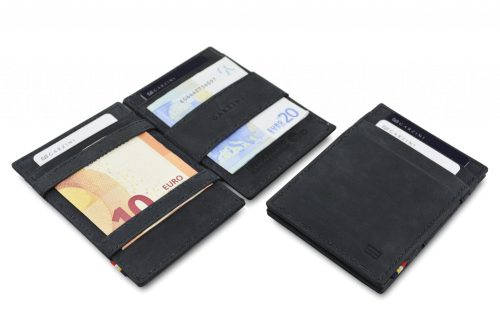 Magic Wallet Essenziale - Carbon Black