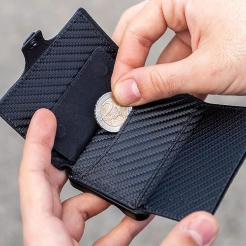 KLIK Minimal Coin Slim Wallet