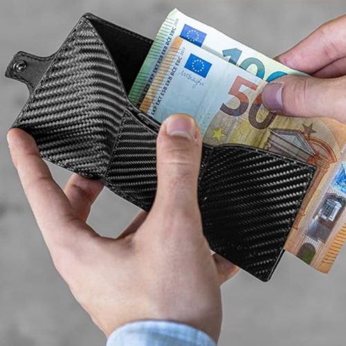 KLIK Minimal Coin Slim Wallet